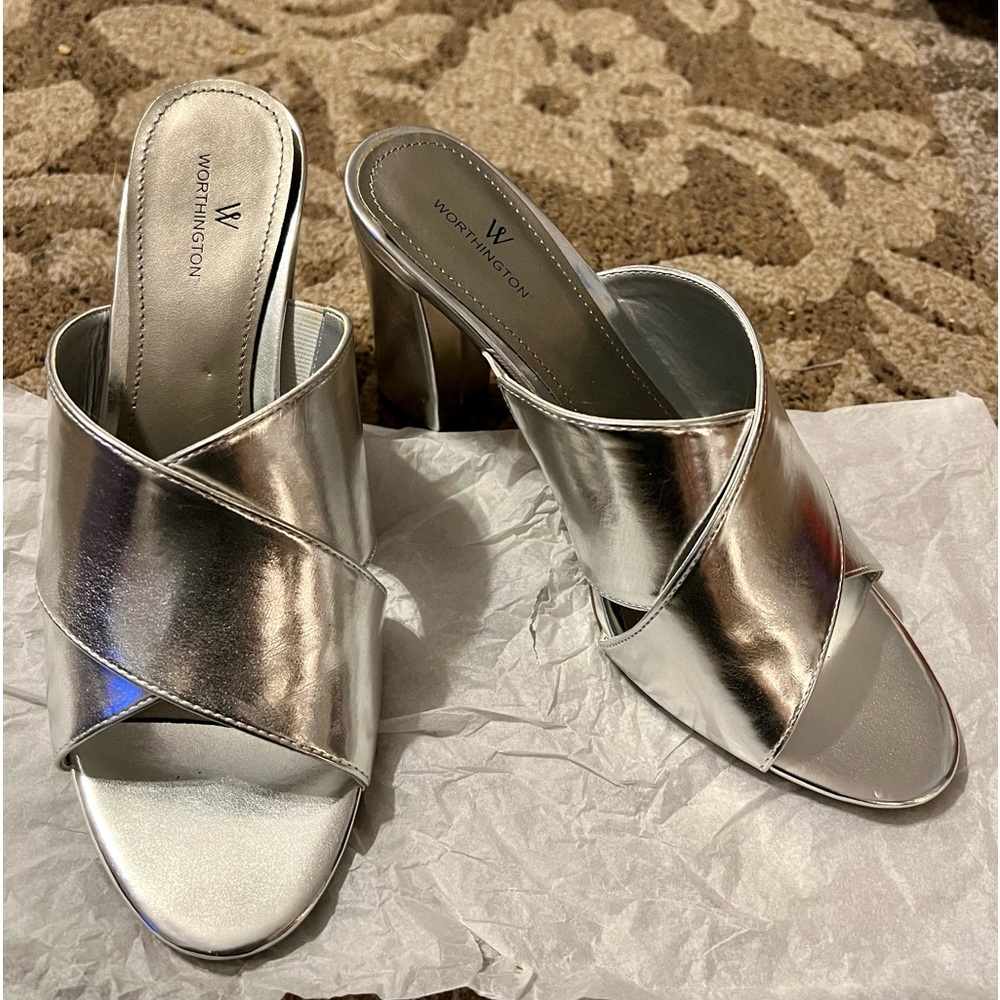 Silver Sandals - Picture 3 of 4